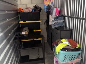5 x 10 storage unit in San Jose, CA