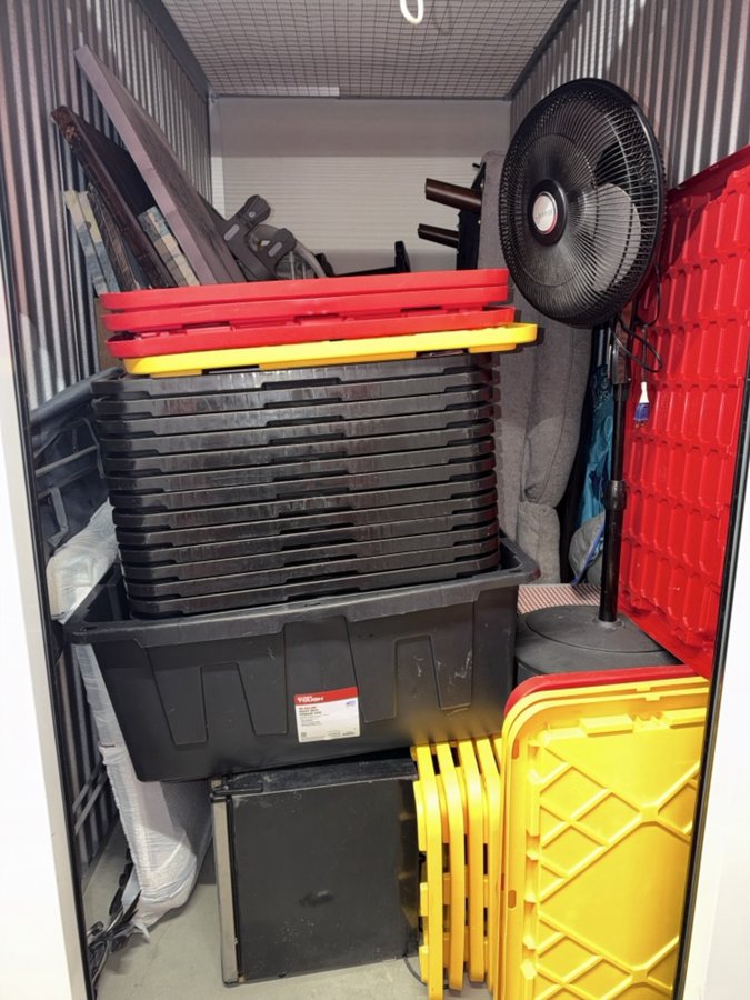5 x 10 storage unit in San Jose, CA