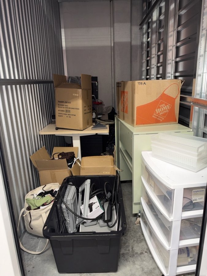 5 x 10 storage unit in San Jose, CA