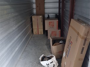 5 x 15 storage unit in Shirley, NY