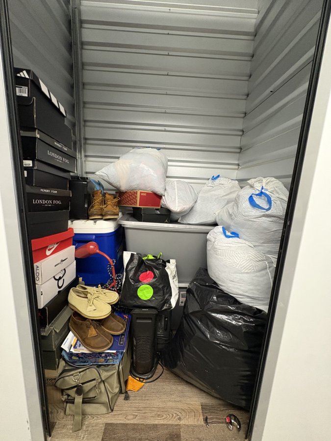 5 x 5 storage unit in Wareham, MA
