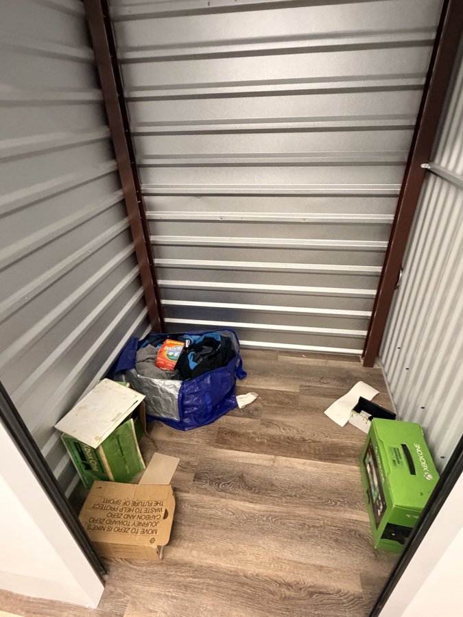 5 x 5 storage unit in Providence, RI
