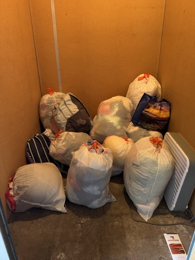 5 x 6 storage unit in San Jose, CA
