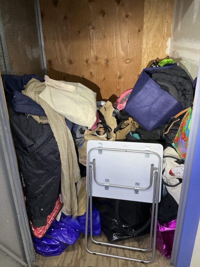 5 x 5 storage unit in Monterey, CA