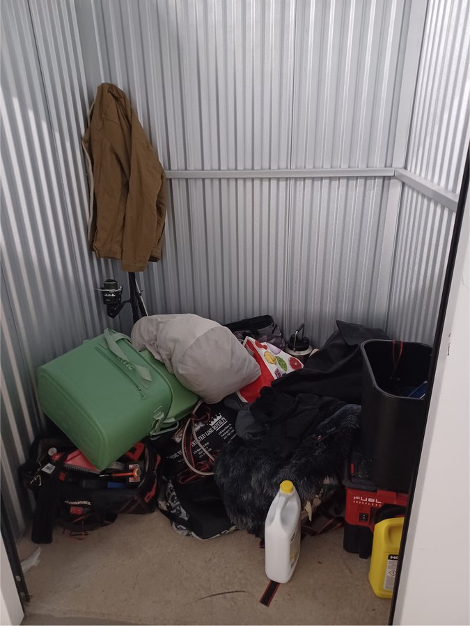 5 x 5 storage unit in Shirley, NY