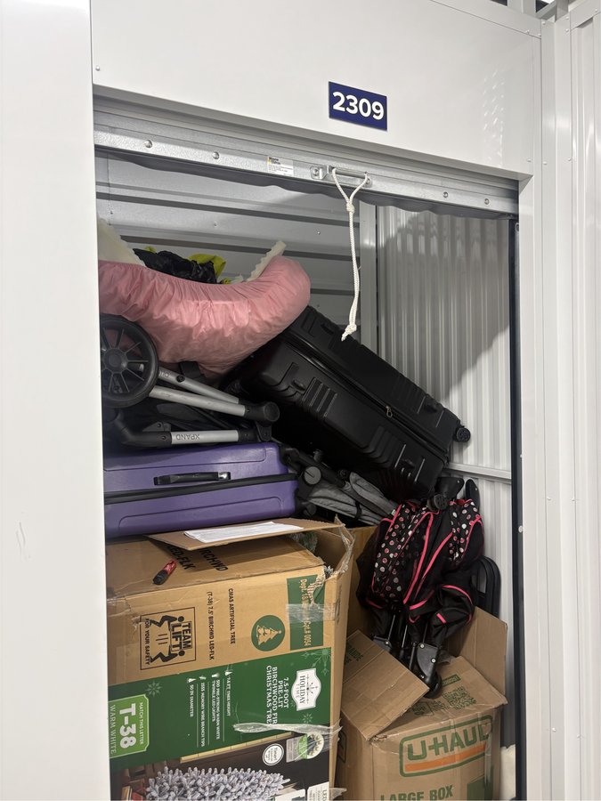5 x 5 storage unit in Norfolk, VA