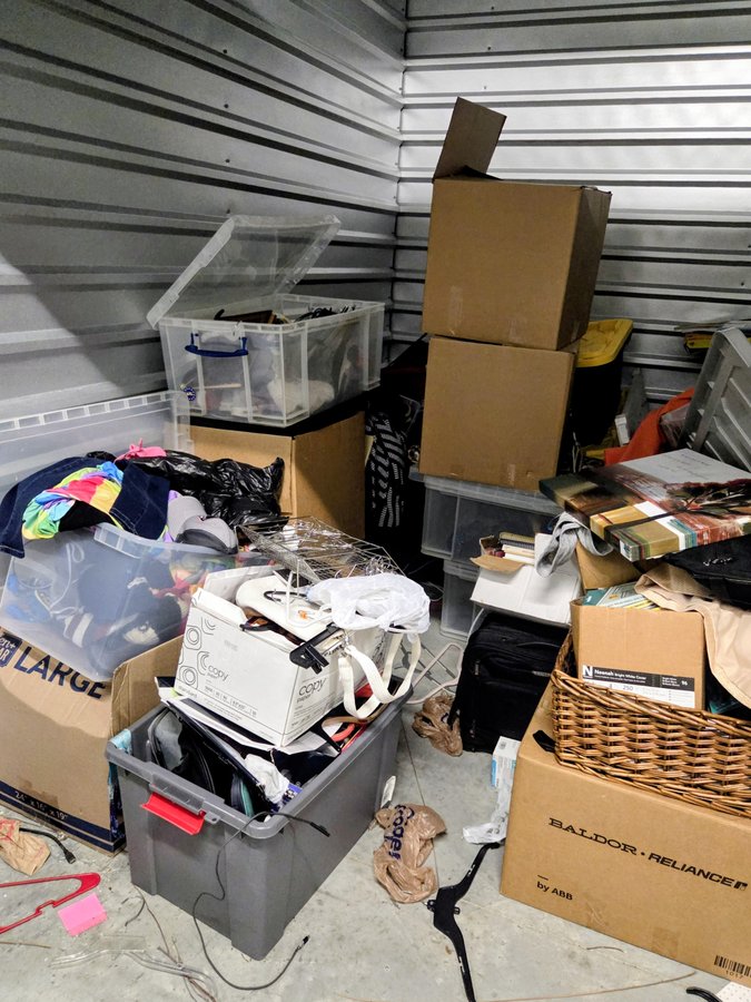 10 x 10 storage unit in Virginia Beach, VA