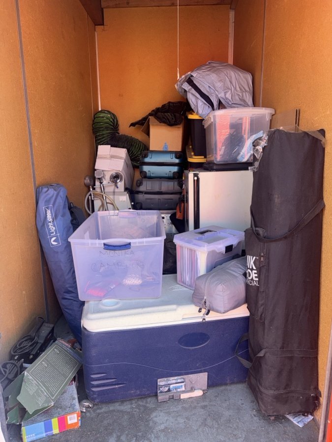 5 x 10 storage unit in Fremont, CA