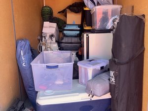 5 x 10 storage unit in Fremont, CA