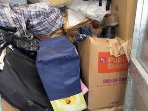 5 x 5 storage unit in Hayward, CA