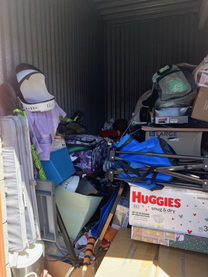 4 x 8 storage unit in Sacramento, CA
