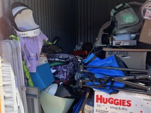 4 x 8 storage unit in Sacramento, CA
