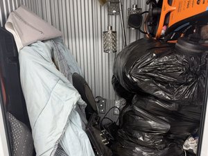 5 x 5 storage unit in Stockton, CA