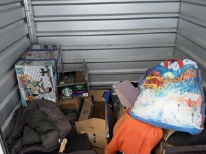 5 x 5 storage unit in Stockton, CA