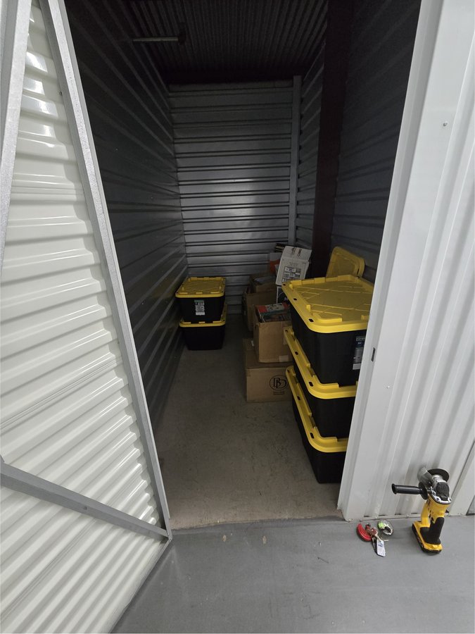 5 x 10 storage unit in Fort Worth, TX
