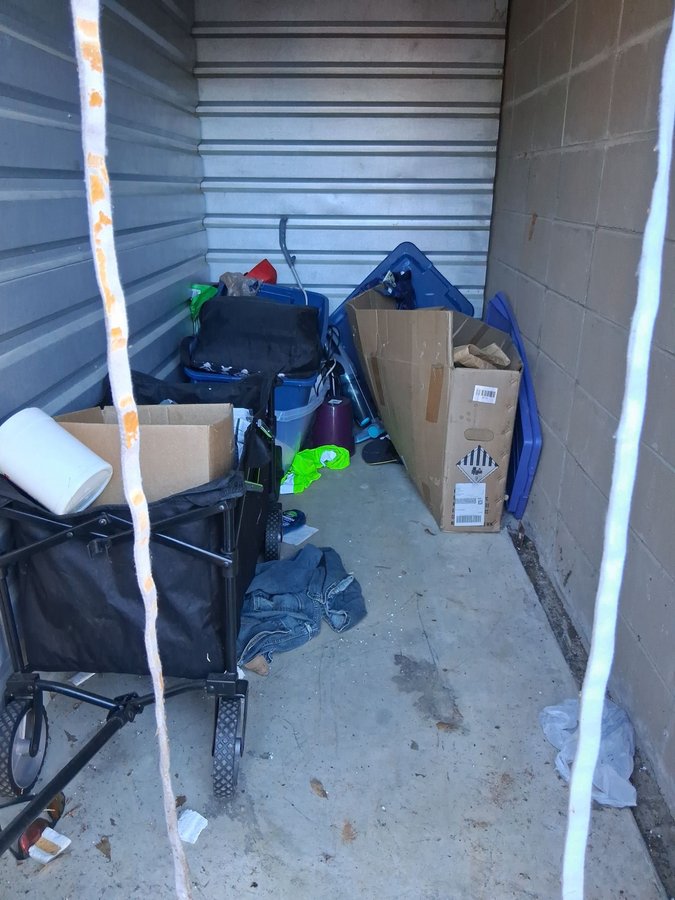 5 x 10 storage unit in Woodstock, GA