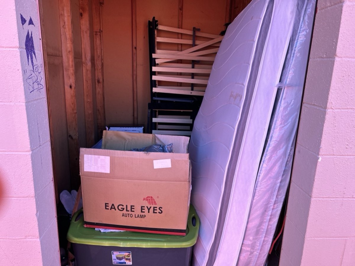 5 x 6 storage unit in Fayetteville, NC