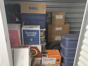 5 x 10 storage unit in Toms River, NJ