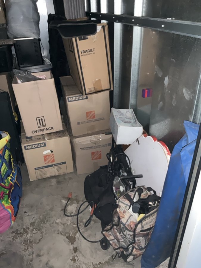 5 x 10 storage unit in El Cajon, CA