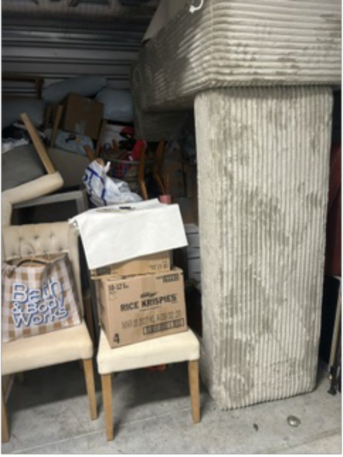 8 x 10 storage unit in Hampton, VA
