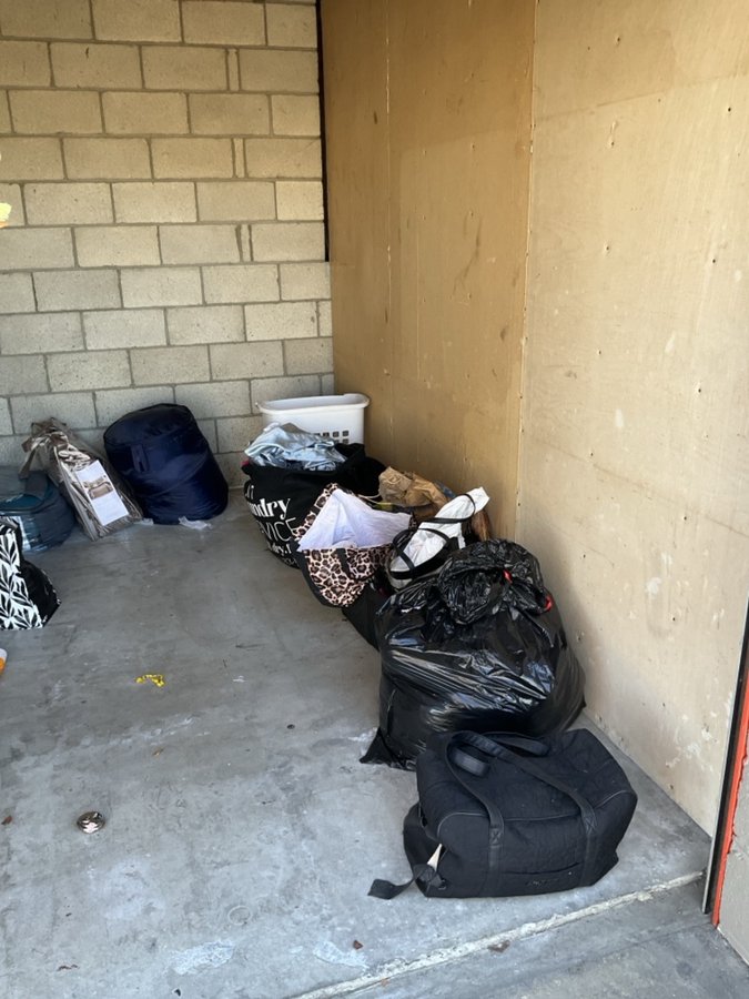 10 x 10 storage unit in San Diego, CA