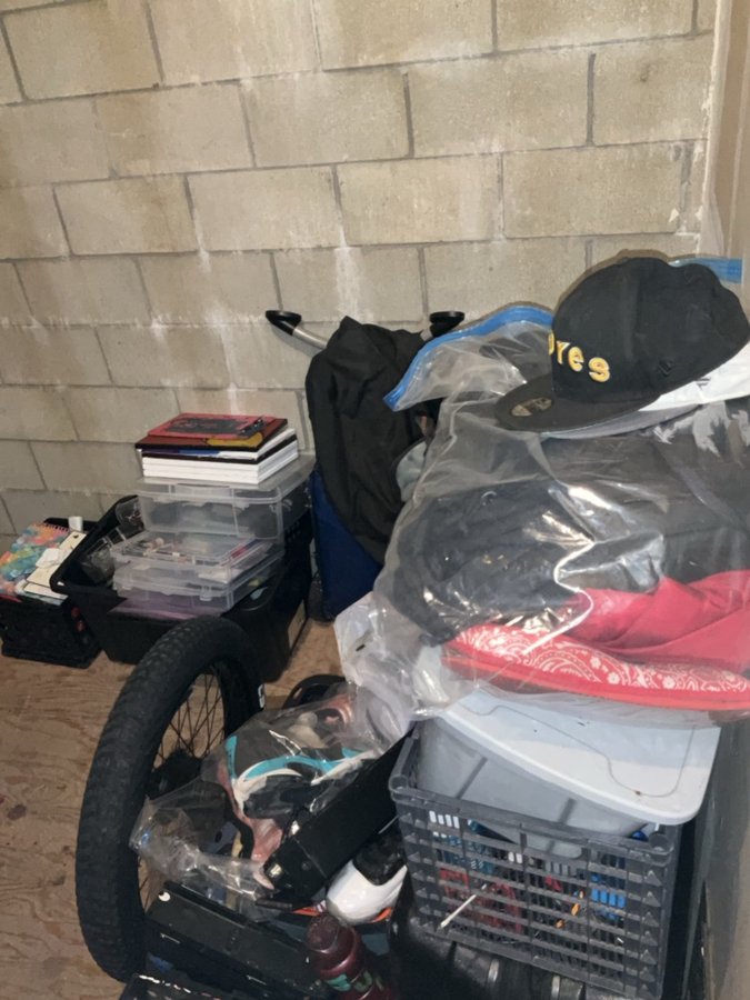 10 x 10 storage unit in San Diego, CA