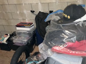 10 x 10 storage unit in San Diego, CA