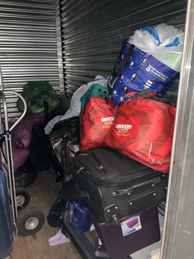7 x 10 storage unit in San Diego, CA