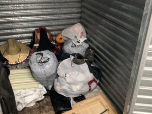 5 x 5 storage unit in San Diego, CA