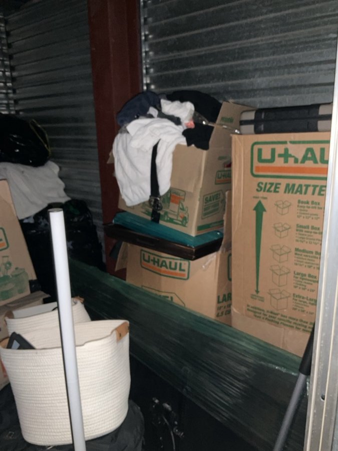 10 x 10 storage unit in San Diego, CA