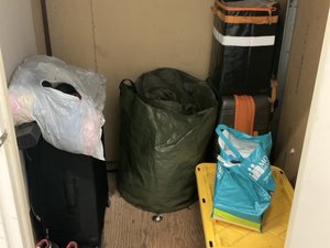 5 x 5 storage unit in San Diego, CA