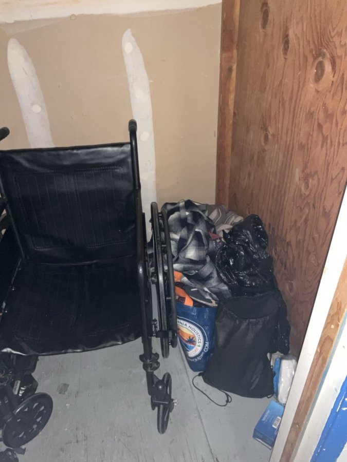 5 x 5 storage unit in San Diego, CA