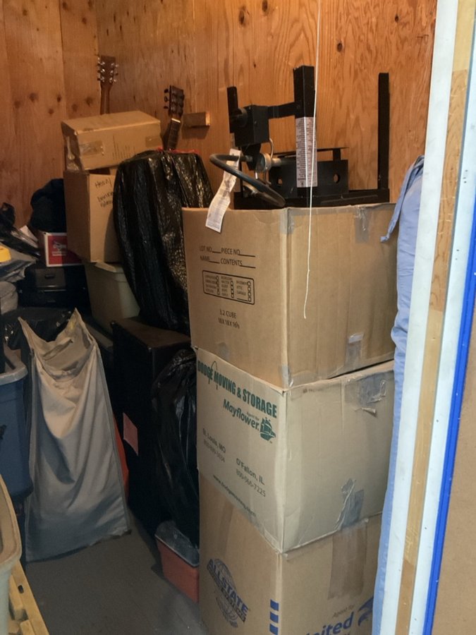 5 x 10 storage unit in San Diego, CA