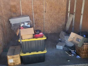 10 x 10 storage unit in Moreno Valley, CA