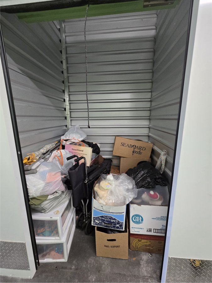 5 x 5 storage unit in West Valley City, UT