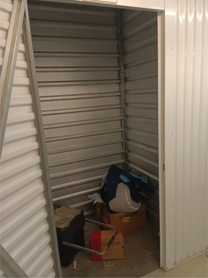 5 x 5 storage unit in Bellingham, WA