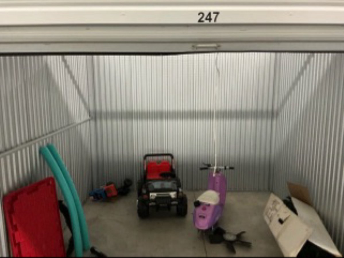 10 x 10 storage unit in Montgomery, AL