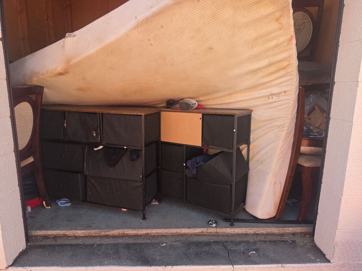 10 x 10 storage unit in Charlotte, NC