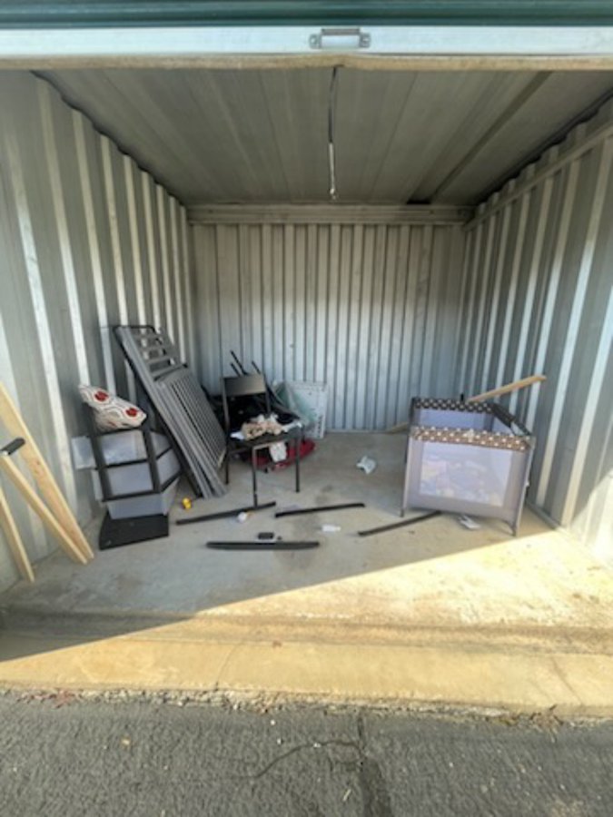 10 x 10 storage unit in Charlotte, NC