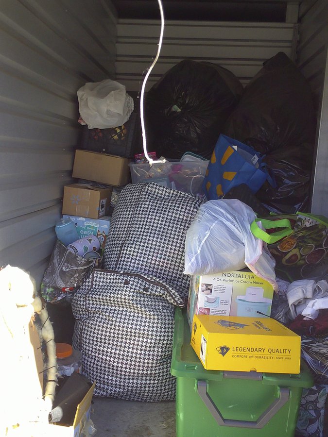 5 x 10 storage unit in Greenville, SC