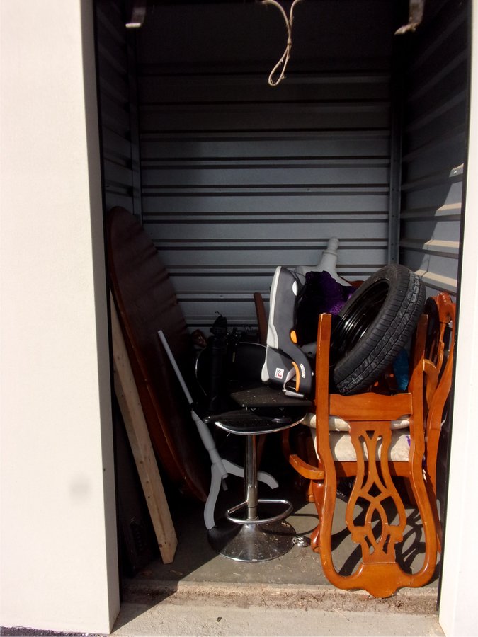 4 x 5 storage unit in Greenville, SC