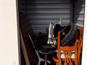 4 x 5 storage unit in Greenville, SC