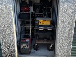 5 x 10 storage unit in Charleston, SC