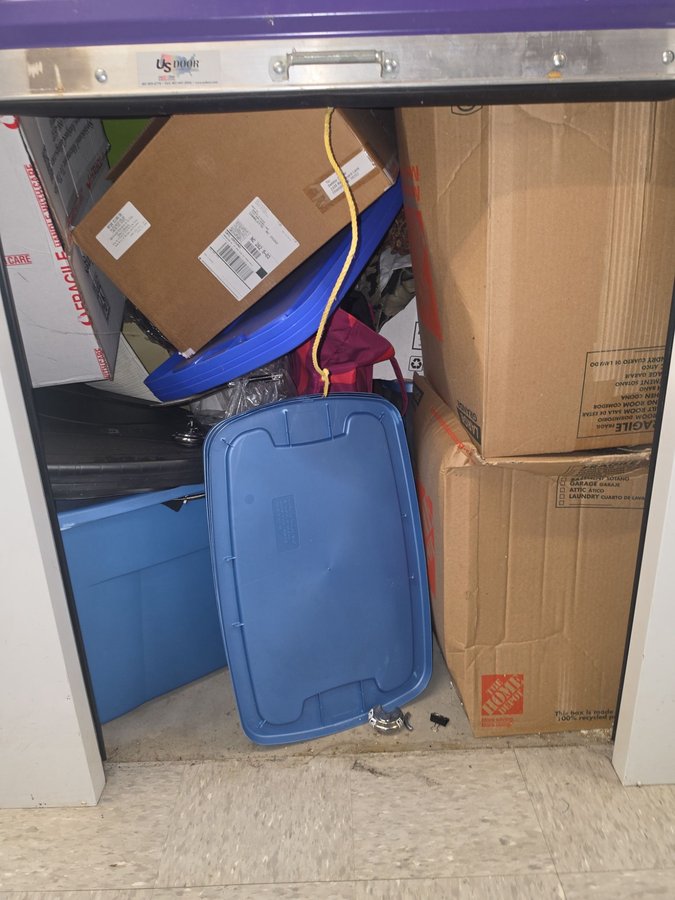 5 x 5 storage unit in Charlotte, NC