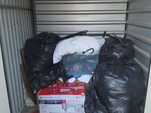 5 x 5 storage unit in Charlotte, NC