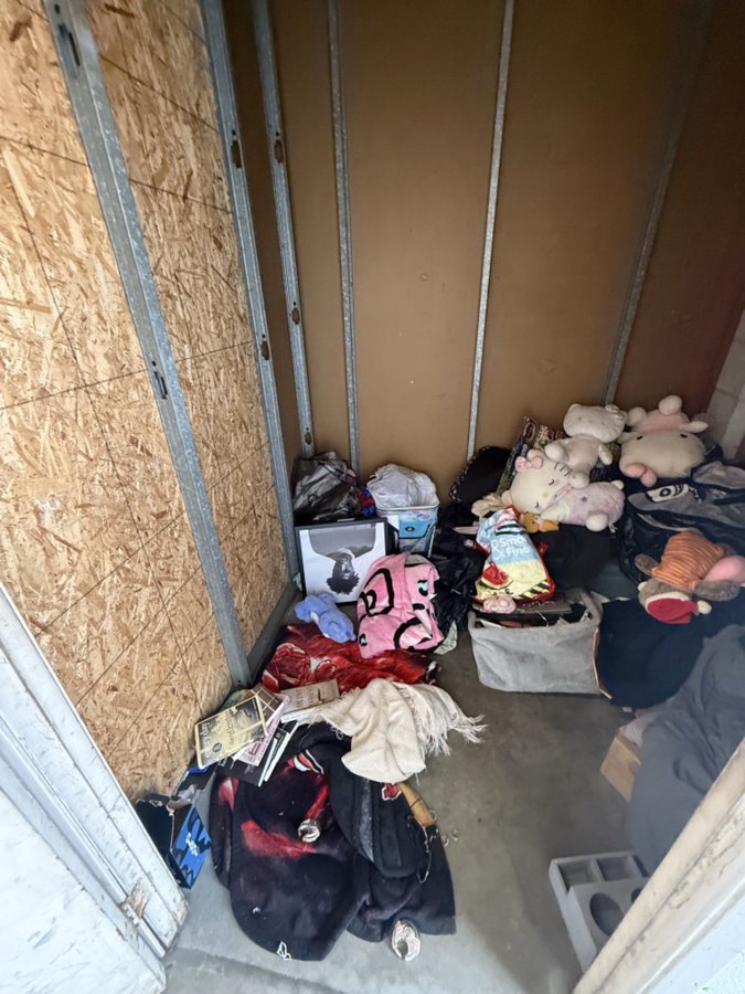 6 x 6 storage unit in Whittier, CA