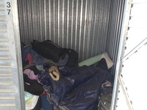 5 x 5 storage unit in Victorville, CA