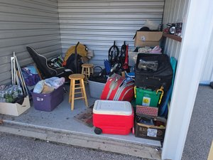 10 x 10 storage unit in New London, CT