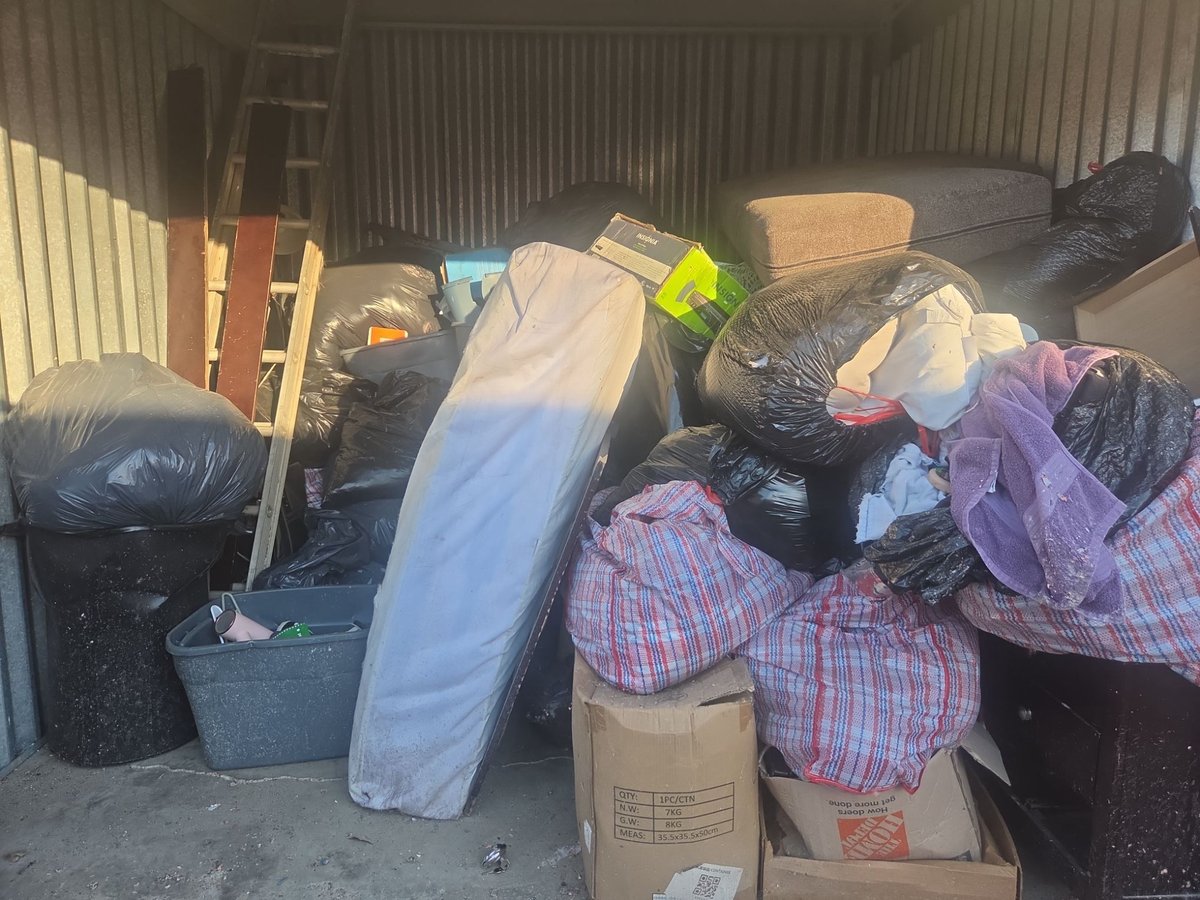 10 x 10 storage unit in Columbus, OH
