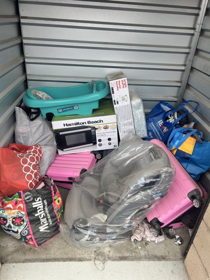 5 x 4 storage unit in San Bernardino, CA